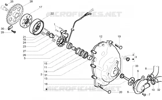 Volant magnetique