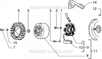 Volant magnetique