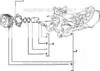Ensemble cylindre-piston-axe de piston