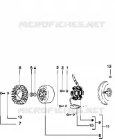 Volant magnetique
