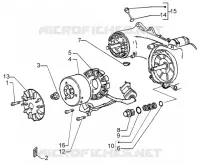 Volant magnetique