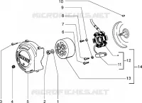 Volant magnetique