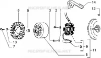 Volant magnetique