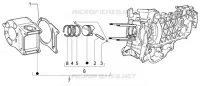 ENSEMBLE CYLINDRE-PISTON-AXE DE PISTON