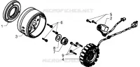 Volant magnetique