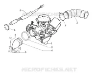 Carburateur complet - Raccord d'admission
