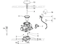 Composants de carburateur