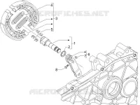Frein posterieur - Mâchoire