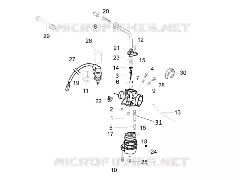 Composants de carburateur