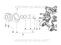 Groupe cylindre-piston-axe