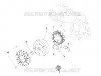 Volant magnetique