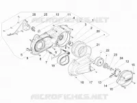 Couvercle carter - Refoidissement carter