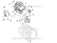 Corps papillon - Injecteur - Raccord d admission