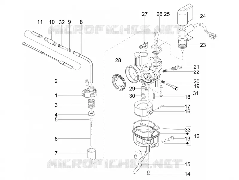 Composants de carburateur