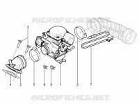 Carburateur complet - Raccord d'admission