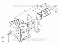Groupe cylindre-piston-axe