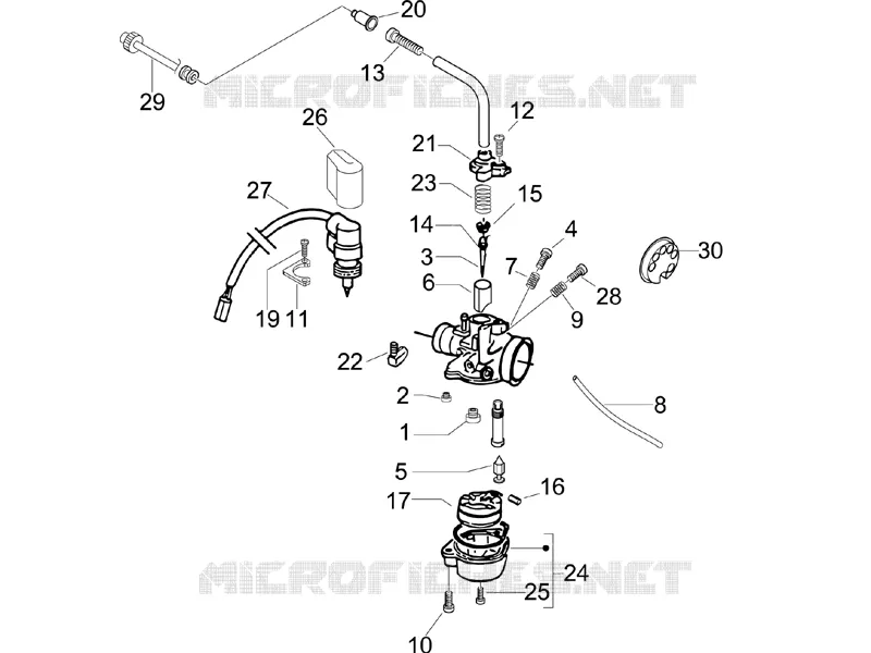 Composants de carburateur