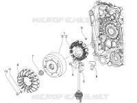 Volant magnetique