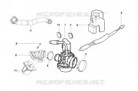 Carburateur complet - Raccord d'admission