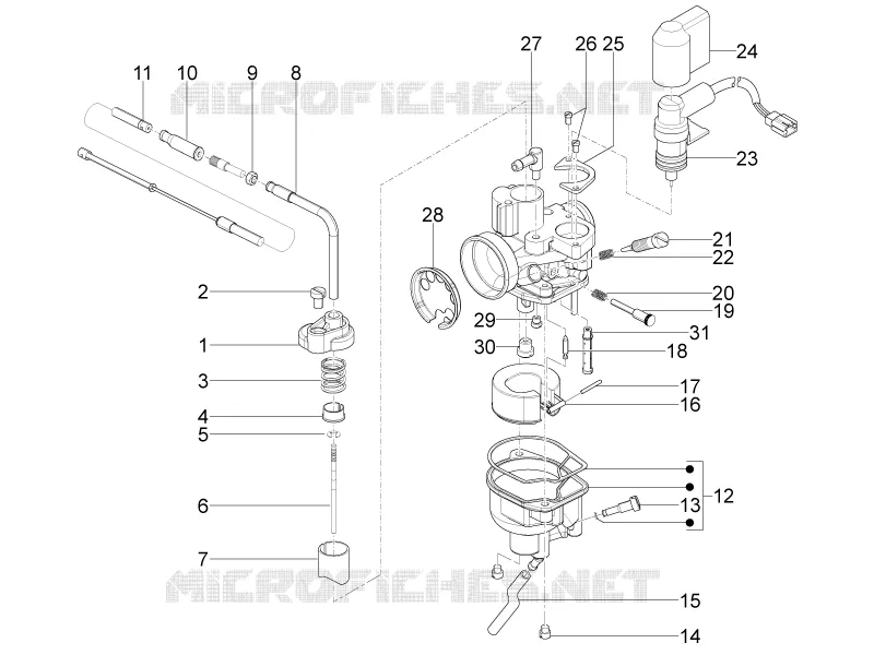 Composants de carburateur