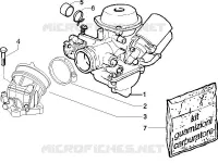 Carburateur complet - Raccord d'admission