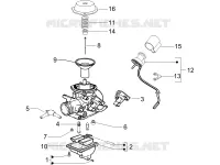 Composants de carburateur