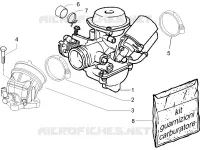 Carburateur complet - Raccord d'admission