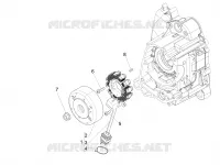 Volant magnetique
