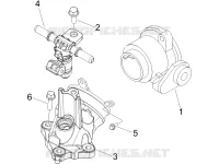 Corps papillon - Injecteur - Raccord d admission
