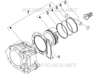 Groupe cylindre-piston-axe