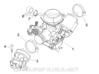 Carburateur complet - Raccord d'admission
