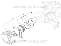 Groupe cylindre-piston-axe