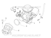 Carburateur complet - Raccord d'admission