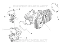 Corps papillon - Injecteur - Raccord d admission