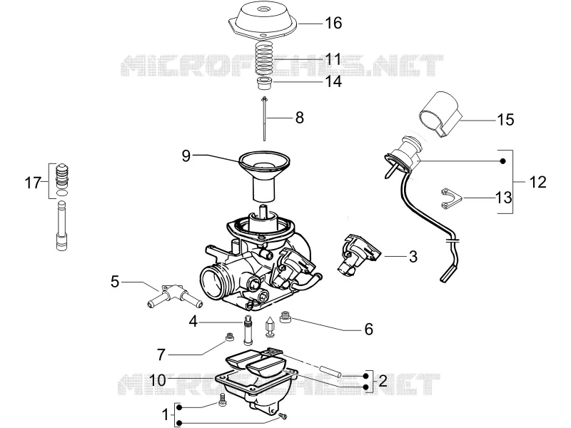 Composants de carburateur