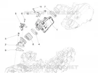 Corps papillon - Injecteur - Raccord d admission