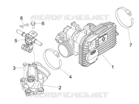 Corps papillon - Injecteur - Raccord d'admission