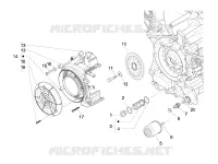 Couvercle volant magnetique - Filtre à huile