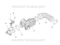 Corps papillon - Injecteur - Raccord d admission