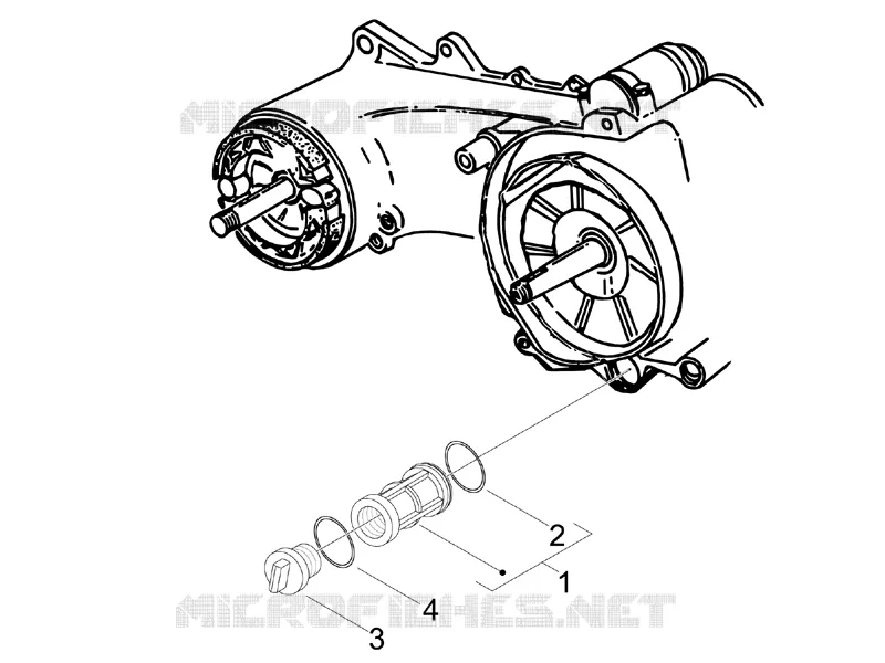 Couvercle volant magnetique - Filtre à huile