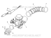 Carburateur complet - Raccord d'admission