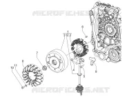 Volant magnetique