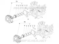 Groupe cylindre-piston-axe