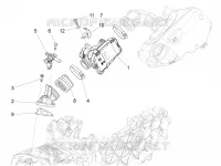 Corps papillon - Injecteur - Raccord d admission