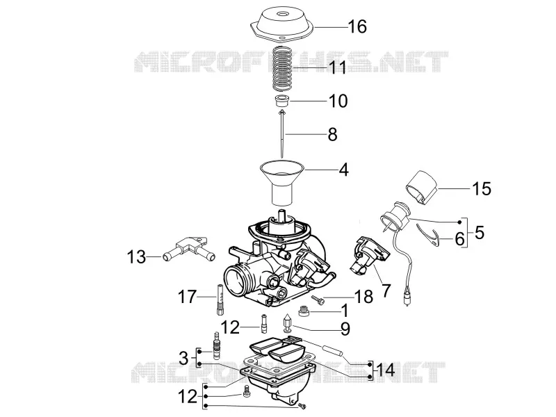 Composants de carburateur