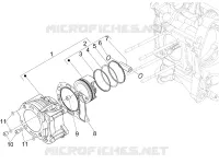 Groupe cylindre-piston-axe