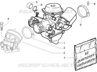 Carburateur complet - Raccord d'admission