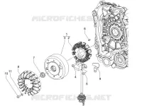 Volant magnetique