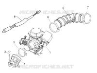 Carburateur complet - Raccord d'admission