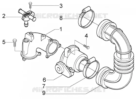 Raccord D’admission-Corps Papillon-Injecteur